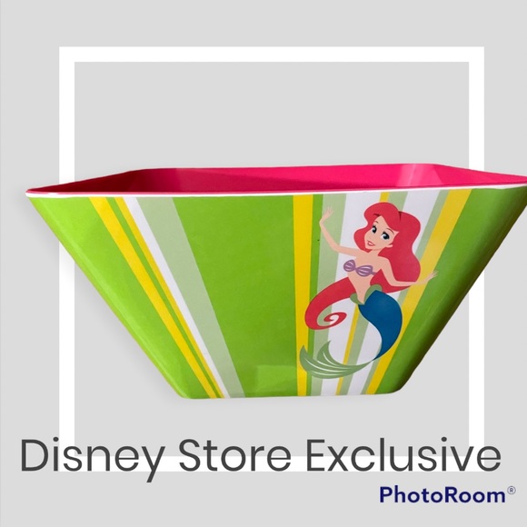 Vintage Disney Store Exclusive Mickey & Friends Melamine Square Serving Bowl - Picture 4 of 8